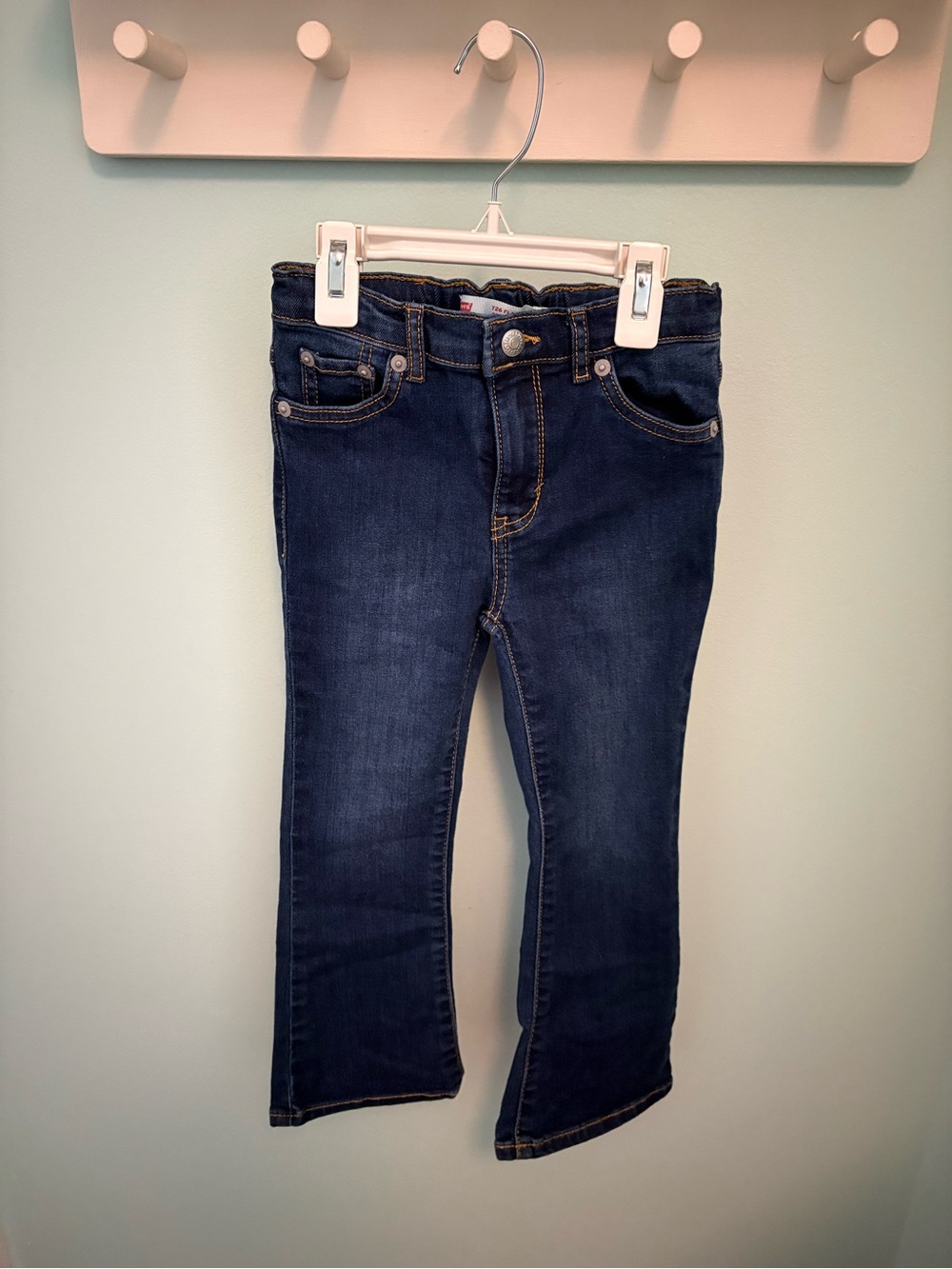 Levi's Kids Dark Indigo Flare Jeans